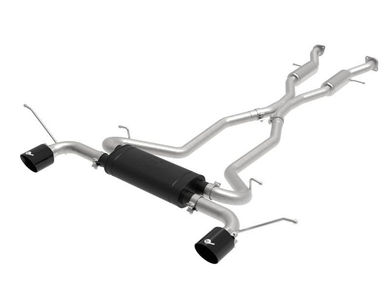 aFe Vulcan Series 2.5in 304SS Cat-Back Exhaust 11-20 Jeep Grand Cherokee (WK2) 5.7L w/ Black Tips 49-38085-B 49-38085-B Photo - Primary