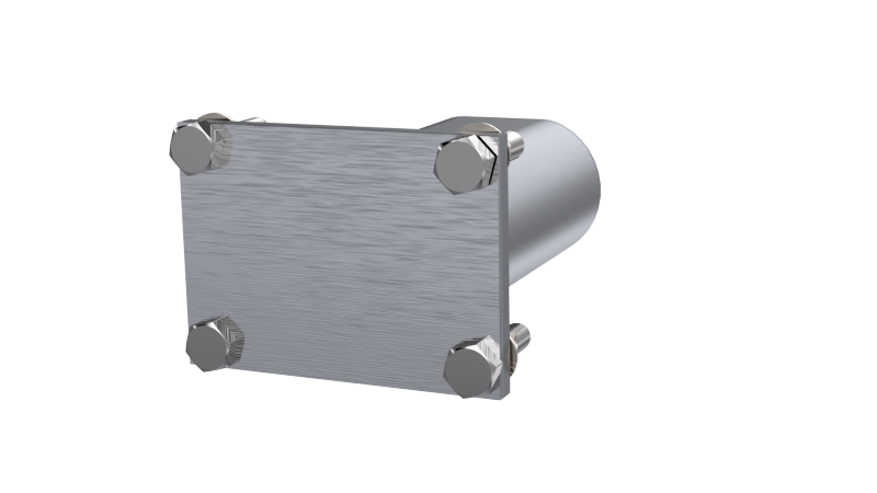 QTP 3in Weld-On QTEC Low Profile Conncetion Oval Tube Kit 10338 10338 Photo - Primary