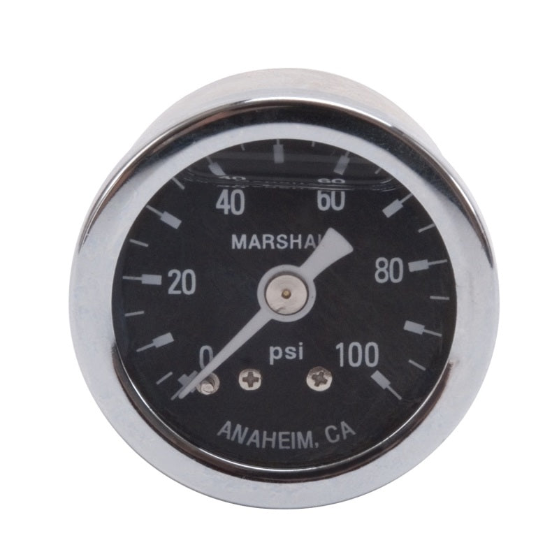 Russell Marshal 0-100 PSI Fuel Pressure Gauge 650340 Photo - Primary