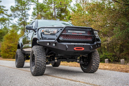 Road Armor 16-20 Toyota Tacoma Stealth Front Winch Bumper w/Lonestar Guard - Tex Blk 9161F5B 9161F5B Photo - Primary