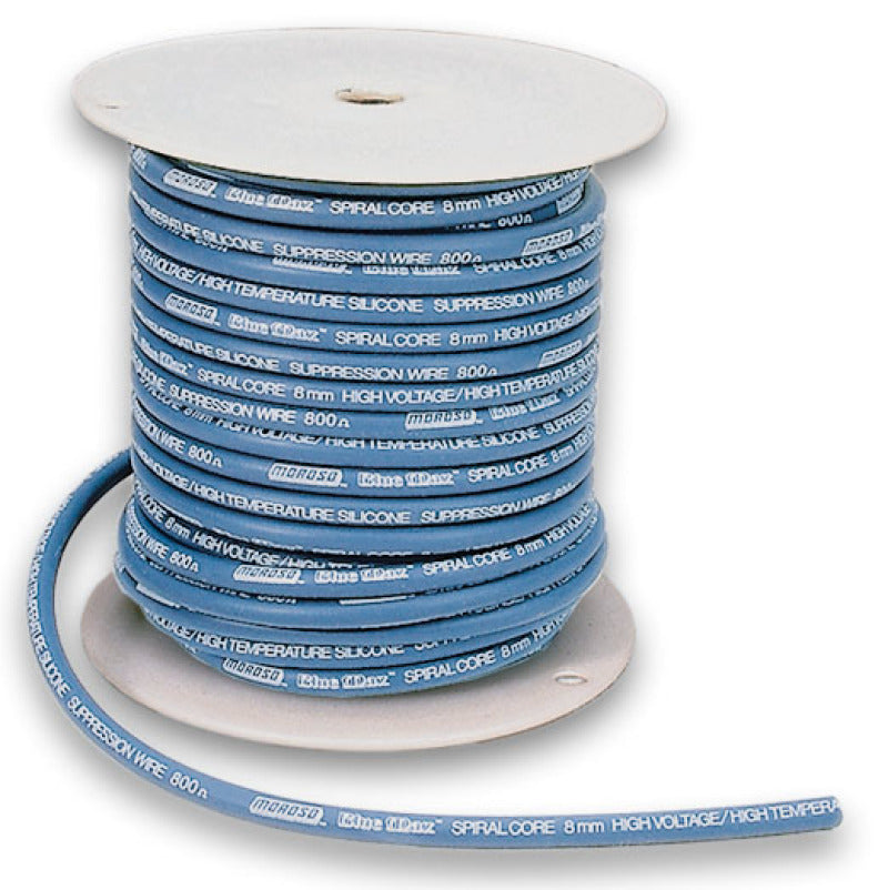 Moroso Ignition Wire Spool - Blue Max - Spiral Core - 8mm - 100ft 73230 73230 Photo - Primary