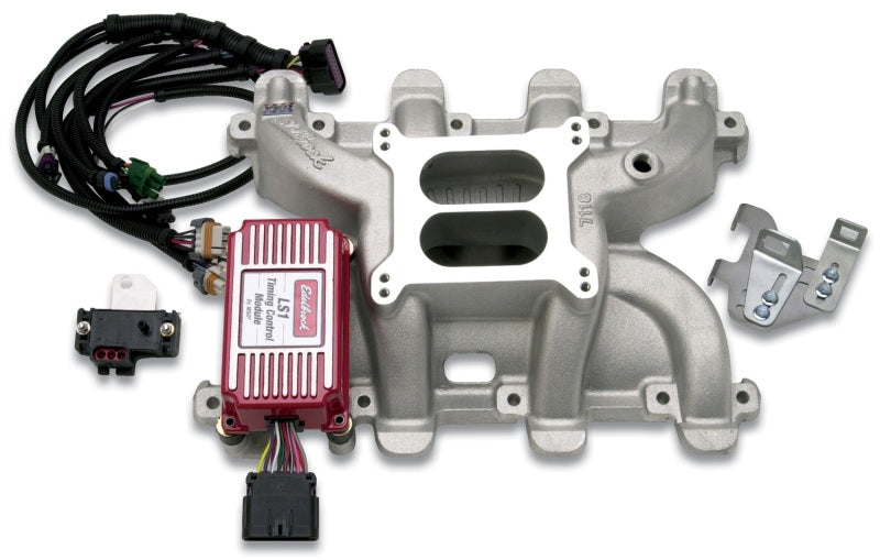 Edelbrock SBC LS-1 Carbureted Manifold 7118 Photo - Primary
