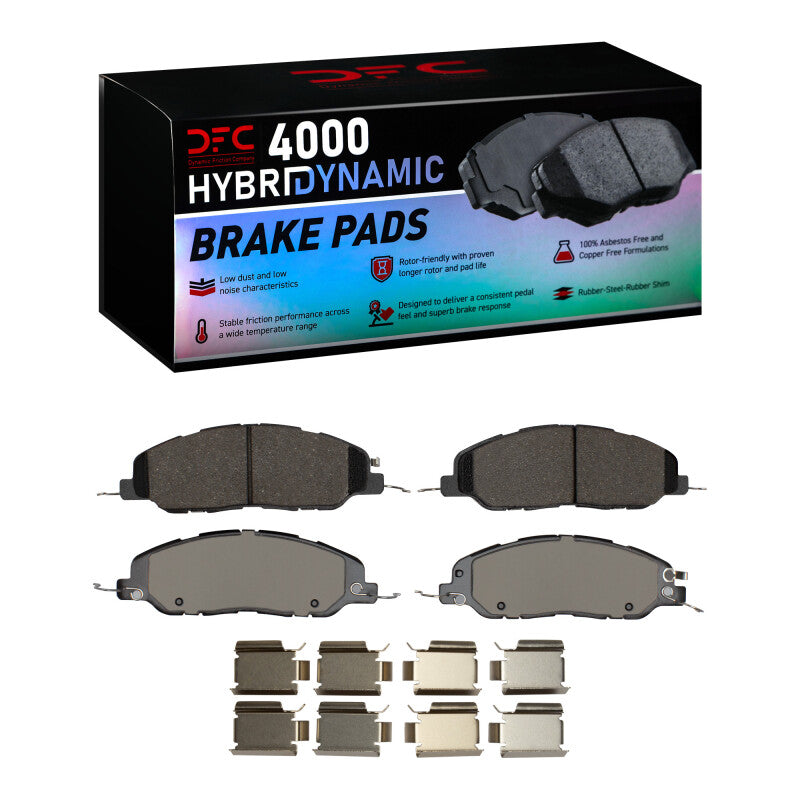 DFC DFC 4000 HybriDynamic Brake Pads Brakes, Rotors & Pads Brake Pads - OE main image
