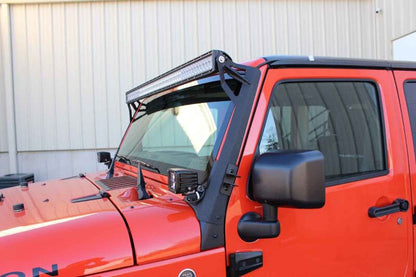 Fishbone Offroad 07-18 Jeep Wrangler JK 52In Light Bar Bracket FB21014 FB21014 Photo - lifestyle view