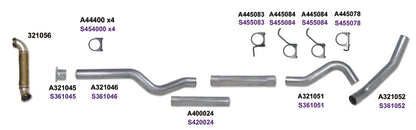 Diamond Eye Performance Diamond Eye KIT 4in CB MRP SGL w/ TDP SS 04-05 Chevy/GMC 6.6L Duramax 2500/3500 K4120S-RP K4120S-RP Photo - out of package