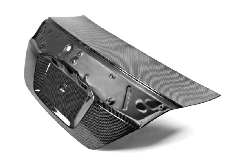 Seibon 12-13 Honda Civic 2dr OEM-Style Carbon fiber Trunk Lid TL1213HDCV2D TL1213HDCV2D Photo - Primary