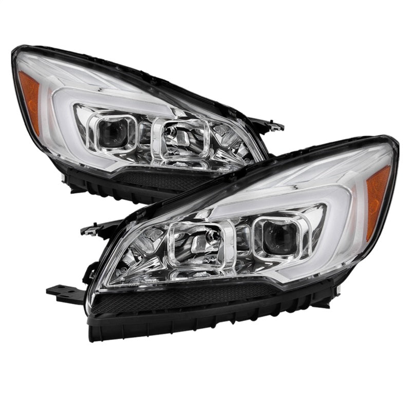 SPYDER xTune 13-16 Ford Escape 13-16 LED Light Bar Halogen Proj Headlights - Chrome (PRO-JH-FESCA13-LB-C) 9042928 9042928 Photo - Primary