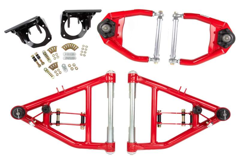 UMI Performance 73-87 GM C10 CornerMax A-Arm Kit - Black 643546-B 643546-B Photo - Primary