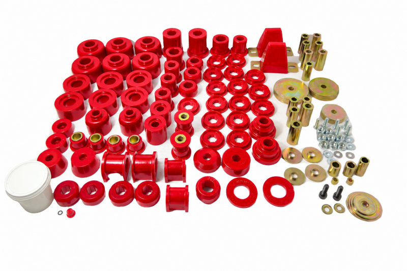 Energy Suspension ES Hyper-Flex Sets - Red Suspension Bushing Kits main image