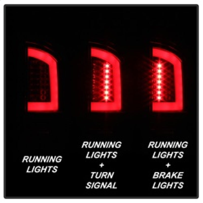 Spyder 03-06 Dodge Ram 2500/3500 V3 Light Bar LED Tail Light - Red Clear (ALT-YD-DRAM02V3-LBLED-RC) 5084132 5084132 Photo - Primary