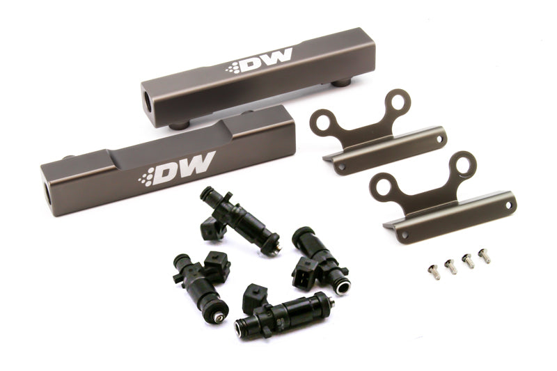 DeatschWerks Subaru upgrade fuel rails and 1200cc injectors 6-102-1200 Photo - Primary