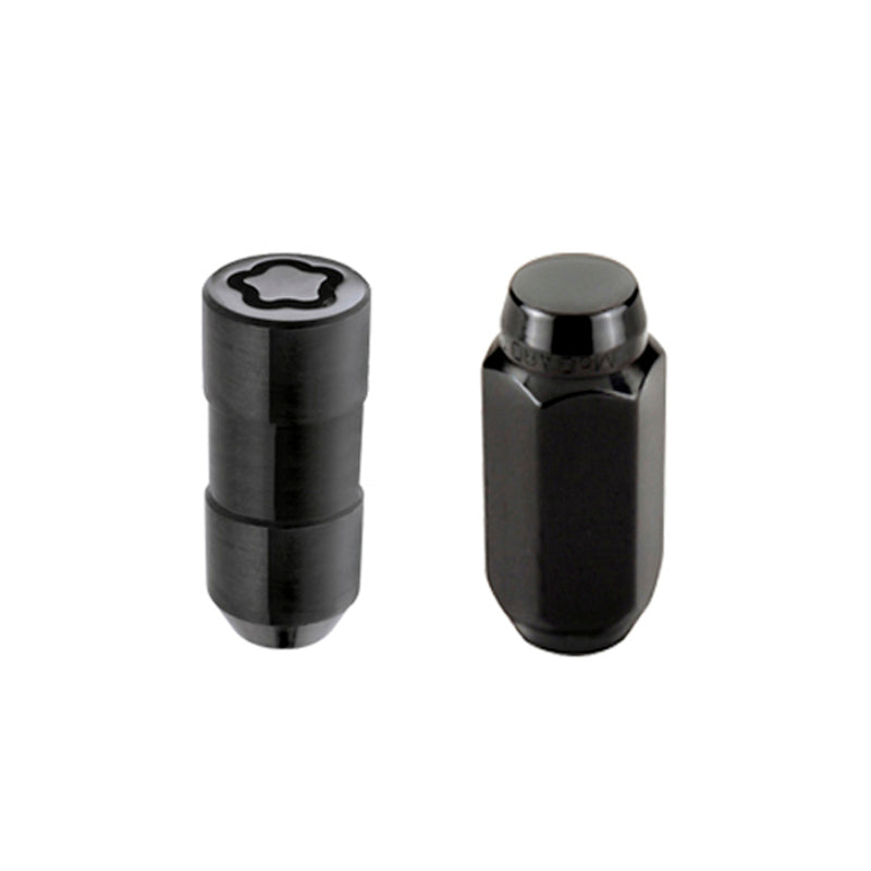 McGard 8 Lug Hex Install Kit w/Locks (Cone Seat Nut) M14X1.5 / 22mm Hex / 1.945in. Length - Black 84840 84840 Photo - Primary