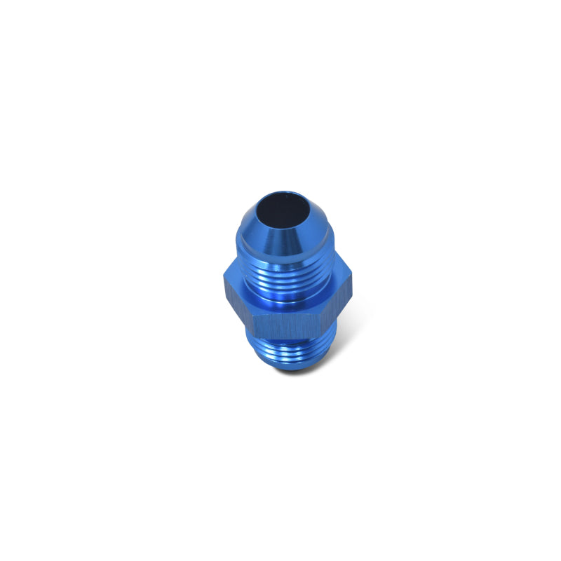 Russell -4 AN Flare Union Adapters (Blue Finish) 660340 Photo - out of package