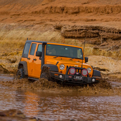 ARB Safari 4X4 Snorkel Vspec Jeep Jk 3.8/2.8 Lhd 10/06-1/12 SS1066HF SS1066HF Photo - Mounted