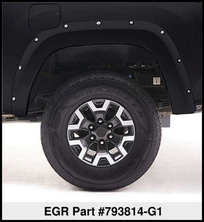 EGR 11-15 Ford Super Duty Bolt-On Look Color Match Fender Flares - Set - Carbon Black 793814-G1 793814-G1 Thumbnail