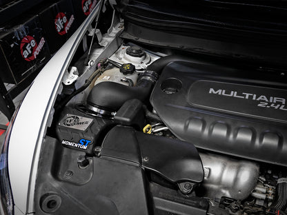 aFe Momentum ST PRO 5R Cold Air Intake System Jeep Cherokee (KL) 14-17 I4- 54-46216 Photo - Mounted