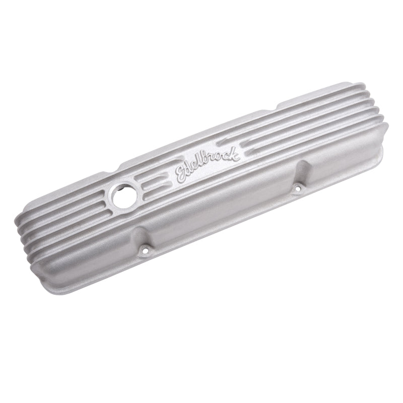 Edelbrock Valve Cover, Classic Series, Chevrolet, 1959-1986 262-400 CID V8 41449 Photo - out of package