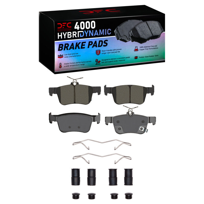 DFC DFC 4000 HybriDynamic Brake Pads Brakes, Rotors & Pads Brake Pads - OE main image