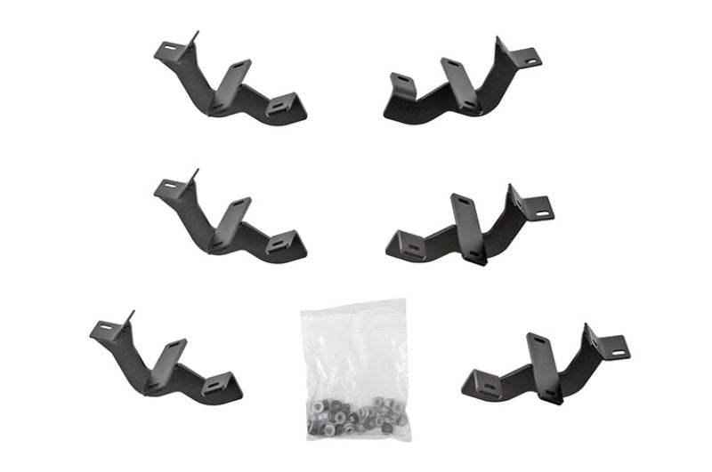 Dee Zee Deezee 15-23 Ford F-150/Super Duty Running Board Hex Side Step Bracket Kit DZ66327 DZ66327 User 1