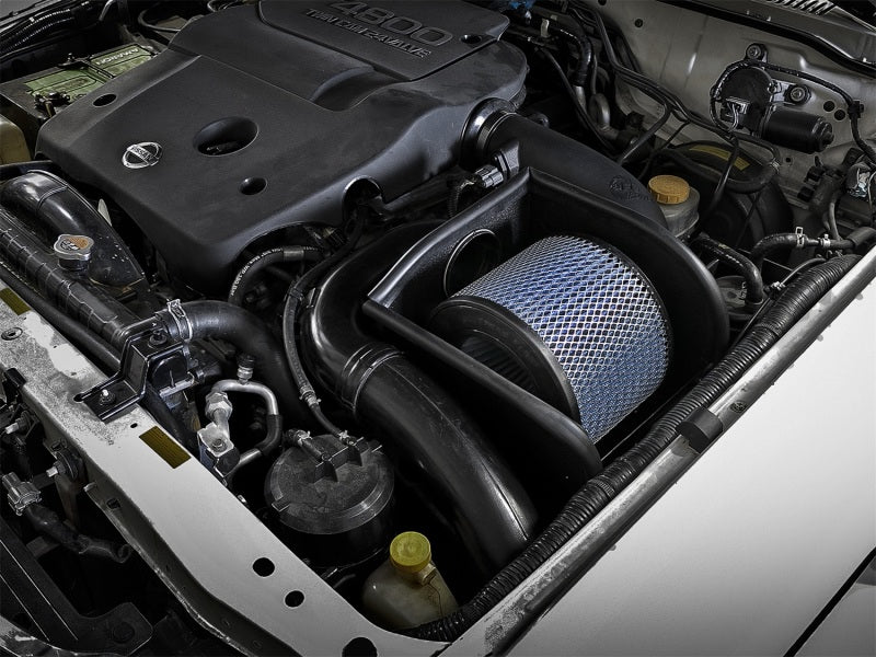 aFe Magnum Force Stage-2 Pro 5R Cold Air Intake System Nissan Patrol (Y61) 54-13012R Photo - Mounted
