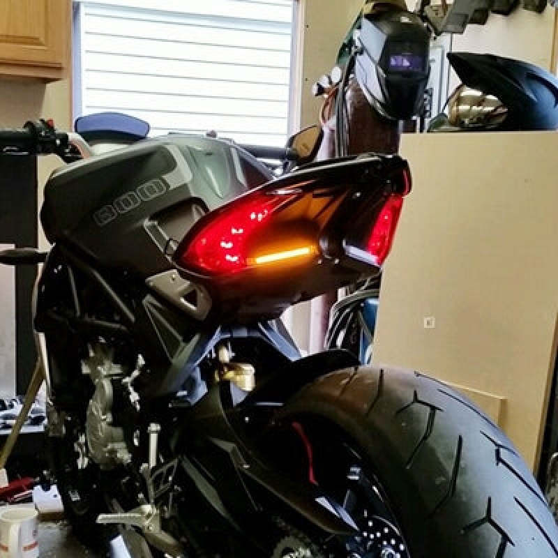New Rage Cycles 15-18 MV Agusta Dragster 800 Rear Turn Signals DRAG-RTS-L DRAG-RTS-L Photo - Primary
