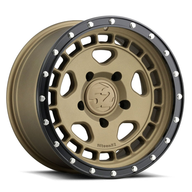 fifteen52 Turbomac Hd Block Bronze (Matte Bronze/Satin Black Ring/Steel Hardware) Wheel 17x8.5 0 5x127 THDBB-178557-00 Photo - Primary