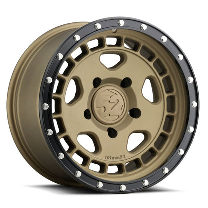 fifteen52 Turbomac Hd Block Bronze (Matte Bronze/Satin Black Ring/Steel Hardware) Wheel 17x8.5 0 5x150 THDBB-178555-00 Photo - Primary