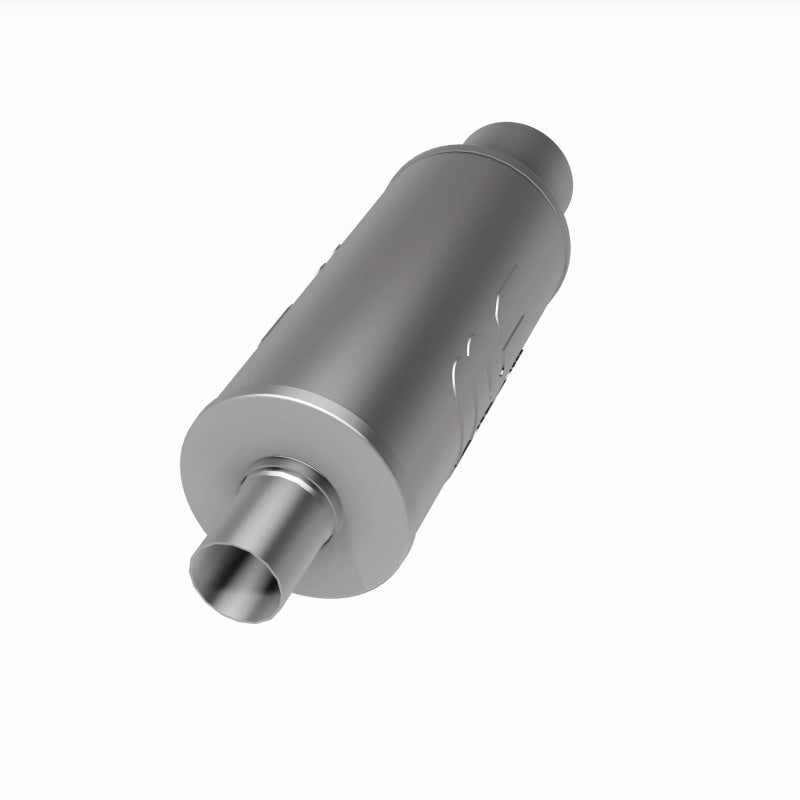 MagnaFlow 6" Round Center/Center Performance Muffler With Tip 14817 360 Degree Image Set