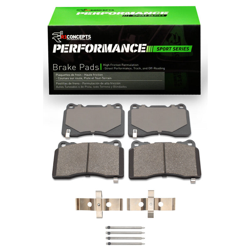 R1 Concepts RNC Performance Sport Brake Pads Brakes, Rotors & Pads Brake Pads - Performance main image