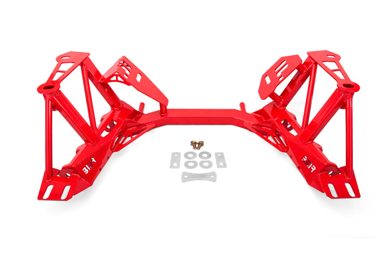 BMR Suspension BMR 79-95 Ford Mustang K-Member Premium Version w/o Spring Perches - Red KM734R KM734R Photo - Primary