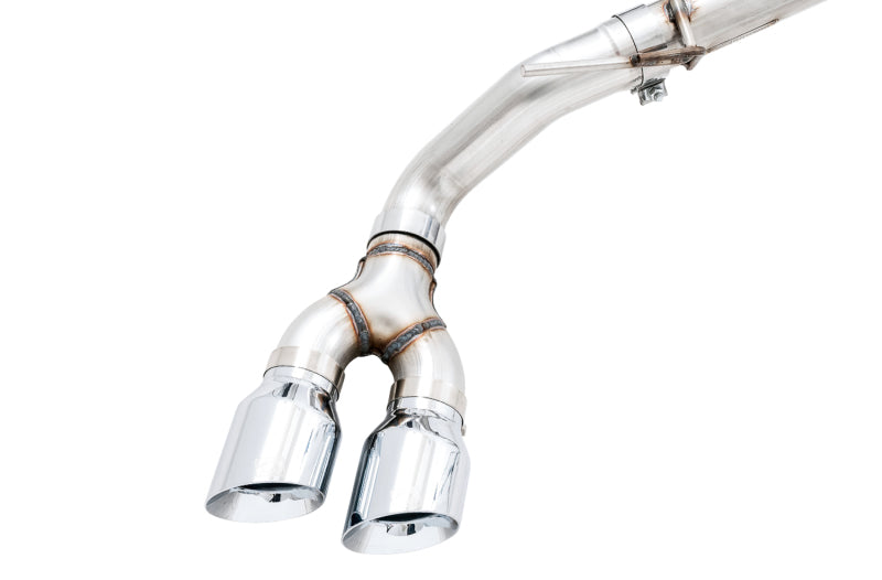 AWE Tuning 2019+ Ford Ranger 0FG Performance Exhaust System w/Chrome Silver Tips & Bash Guard 3015-22072 3015-22072 Photo - out of package
