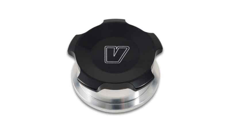 Vibrant 1.5in OD Aluminum Weld Bungs w/ Black Anodized Threaded Cap (incl. O-Ring) 11289 11289 Photo - Primary