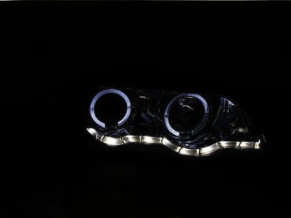 Anzo 2000-2003 BMW X5 Projector Headlights w/ Halo Chrome 121397 Photo - Mounted