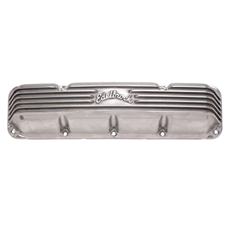 Edelbrock Valve Cover, Classic Series, AMC/Jeep, 1967-91 290-401 CID V8, Polshed 4199 Photo - Primary