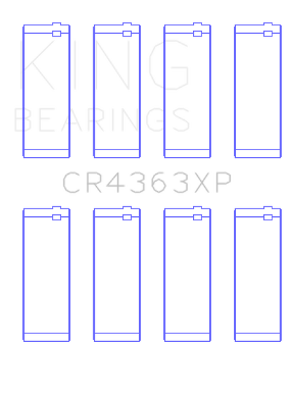 King Engine Bearings King 00-06 Chevrolet 2.2L DOHC Ecotec Connecting Rod Bearings (Set of 4) CR4363XP CR4363XP Photo - Primary