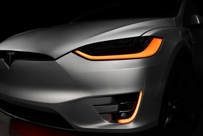 ORACLE Lighting 16-21 Tesla Model X Dynamic ColorSHIFT Headlight & Fog Light DRL Upgrade Kit 1467-332 1467-332 Photo - Mounted