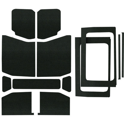 DEI 2018-Up Jeep Wrangler JL 4-Door Headliner Complete Kit 13-pc - Black 50178 50178 Photo - Primary