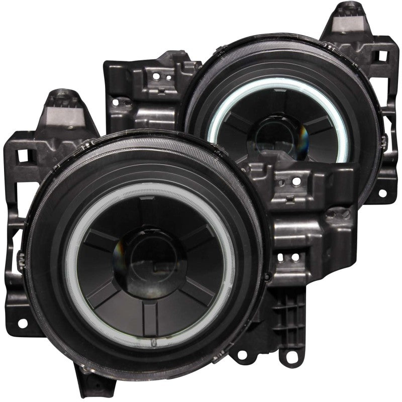Anzo 2007-2013 Toyota Fj Cruiser Projector Headlights w/ Halo Black 111116 Photo - Primary
