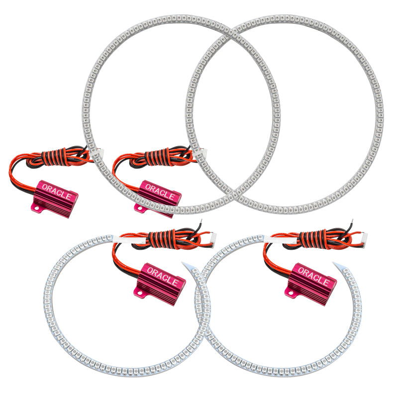 ORACLE Lighting Oracle Ford Falcon 08-13 LED Halo Kit - Red 2367-003 2367-003 Photo - Primary