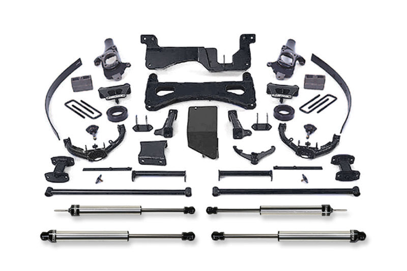 Fabtech 07-08 GM C/K2500HD C/K3500 Non Dually 8in Perf. System w/DL Shocks K1030DL K1030DL Photo - Primary