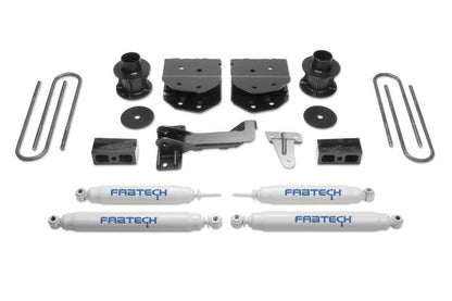 Fabtech 05-07 Ford F250/350 4WD 4in Budget System w/Perf. Shocks K2181 K2181 Photo - Primary