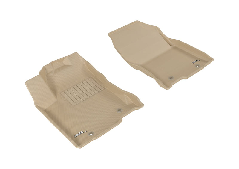 3D MAXpider 2015-2020 Lexus NX/NX Hybrid Kagu 1st Row Floormat - Tan L1LX05111502 L1LX05111502 Photo - Primary