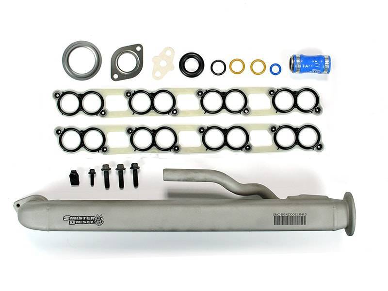 Sinister Diesel 04-07 Ford Powerstroke 6.0L EGR Cooler With Install Kit SD-EGRC-6.0-04-IK SD-EGRC-6.0-04-IK Photo - Primary