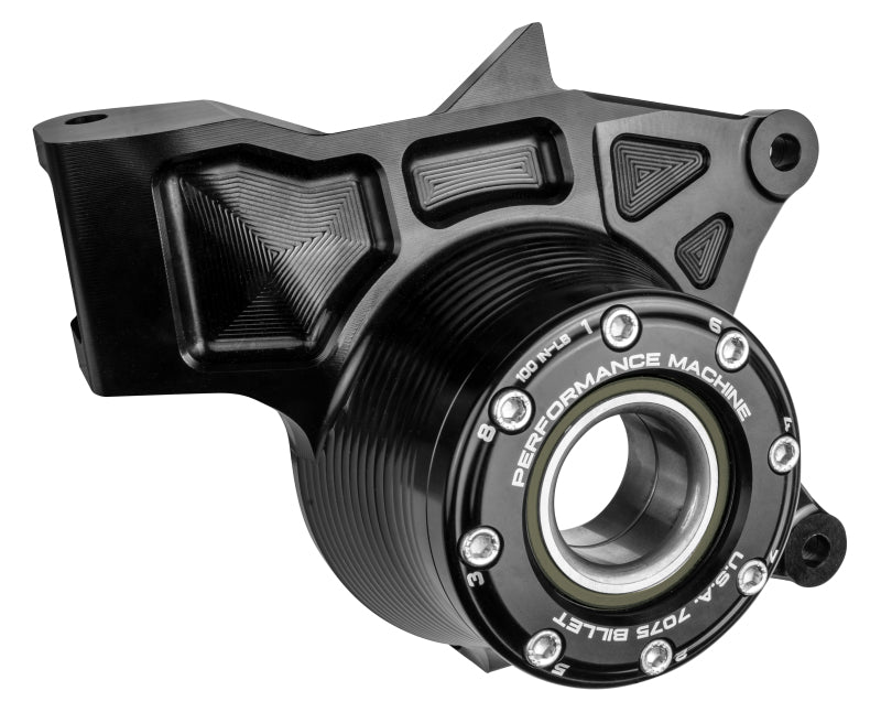 Performance Machine UTV Bearing Carrier Assembly - Black Ano 0221-1000-B 0221-1000-B Photo - Primary