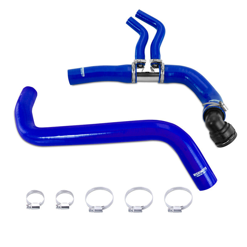 Mishimoto 11-14 Ford F-150 3.5L EcoBoost / 2.7L V6 Silicone Coolant Hose Kit - Blue MMHOSE-F35T-11BL MMHOSE-F35T-11BL Photo - Primary