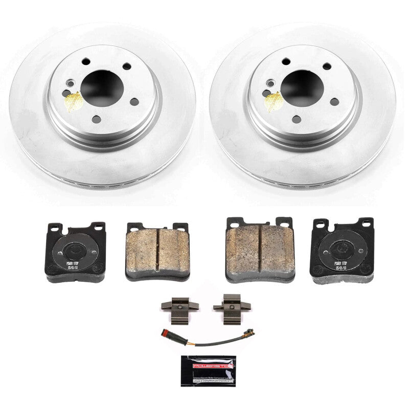 PowerStop Power Stop 07-10 Mercedes-Benz SLK55 AMG Rear Z23 Coated Brake Kit CRK9107 CRK9107 Photo - Primary