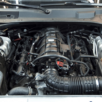 Grams Performance 05-18 Dodge Hemi 5.7L/6.1L/6.2L/6.4L Fuel Rail - Black G50-03-1015 G50-03-1015 Photo - Mounted