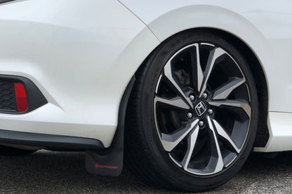 Rally Armor 16-19 Honda Civic Si UR Black Mud Flap w/ Red Logo MF50-UR-BLK/RD MF50-UR-BLK/RD User 3