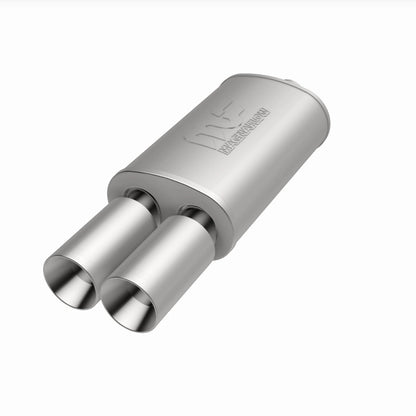 MagnaFlow 5" X 8" Oval Center/Dual Performance Muffler With Tip 14816 360 Degree Image Set
