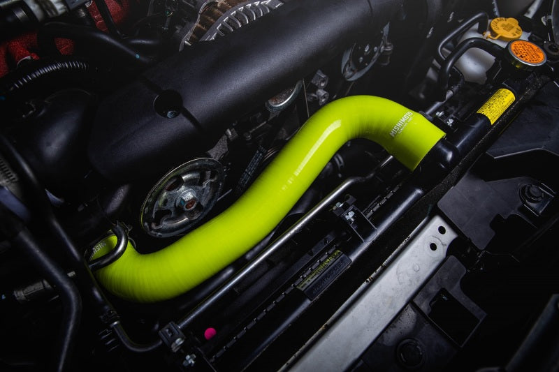 Mishimoto 08-14 Subaru WRX / 08+ STI Silicone Radiator Hose Kit - Neon Yellow MMHOSE-STI-08NY MMHOSE-STI-08NY User 1